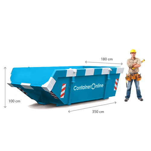 afmeting 6m3 container